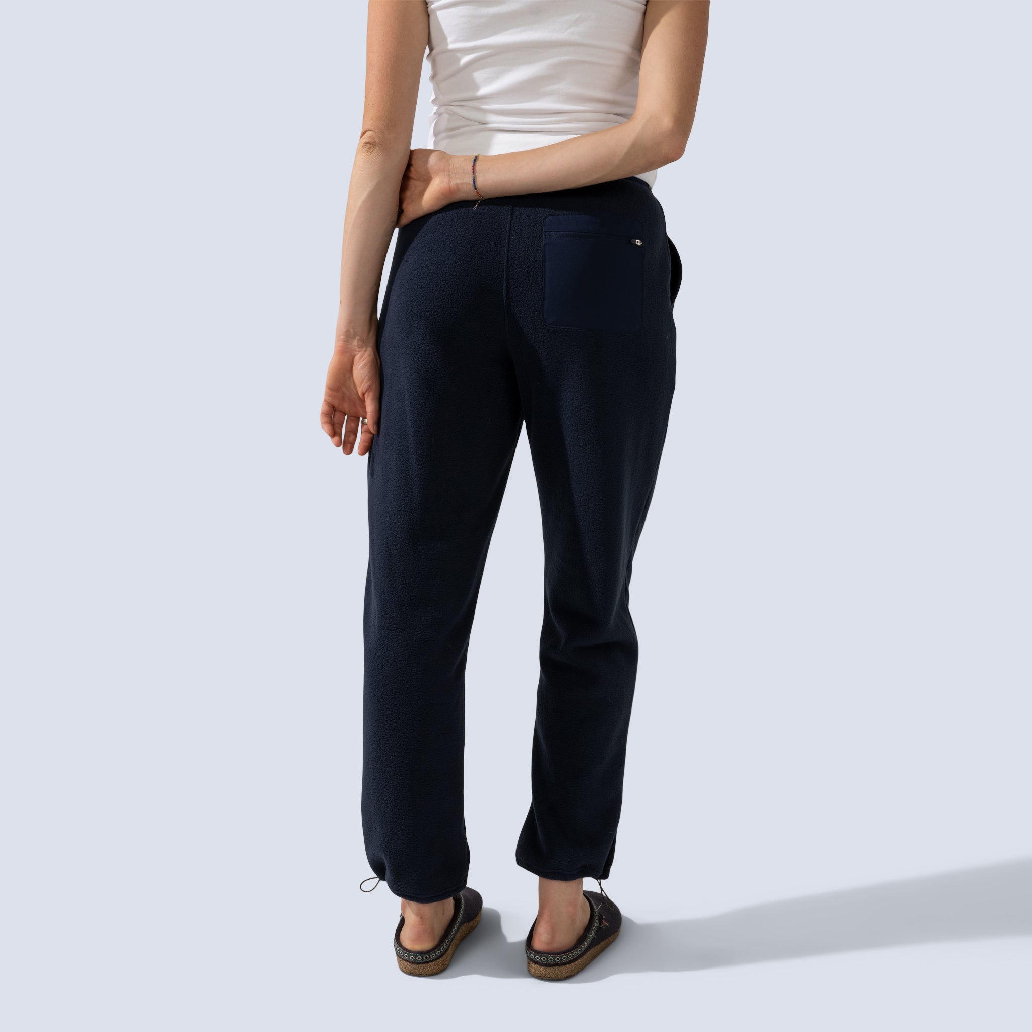 [Midnight] Danner Fleece Jogger midnight back crop view