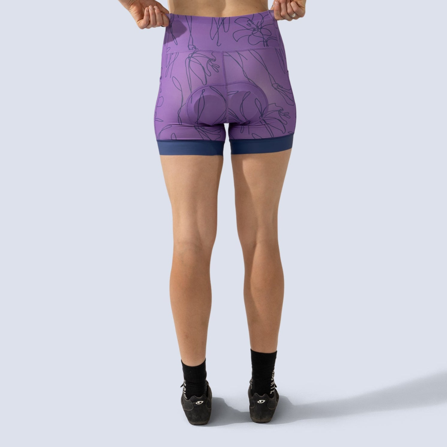 [Amethyst Contour] Eleanor Chammy Amethyst Contour back crop view