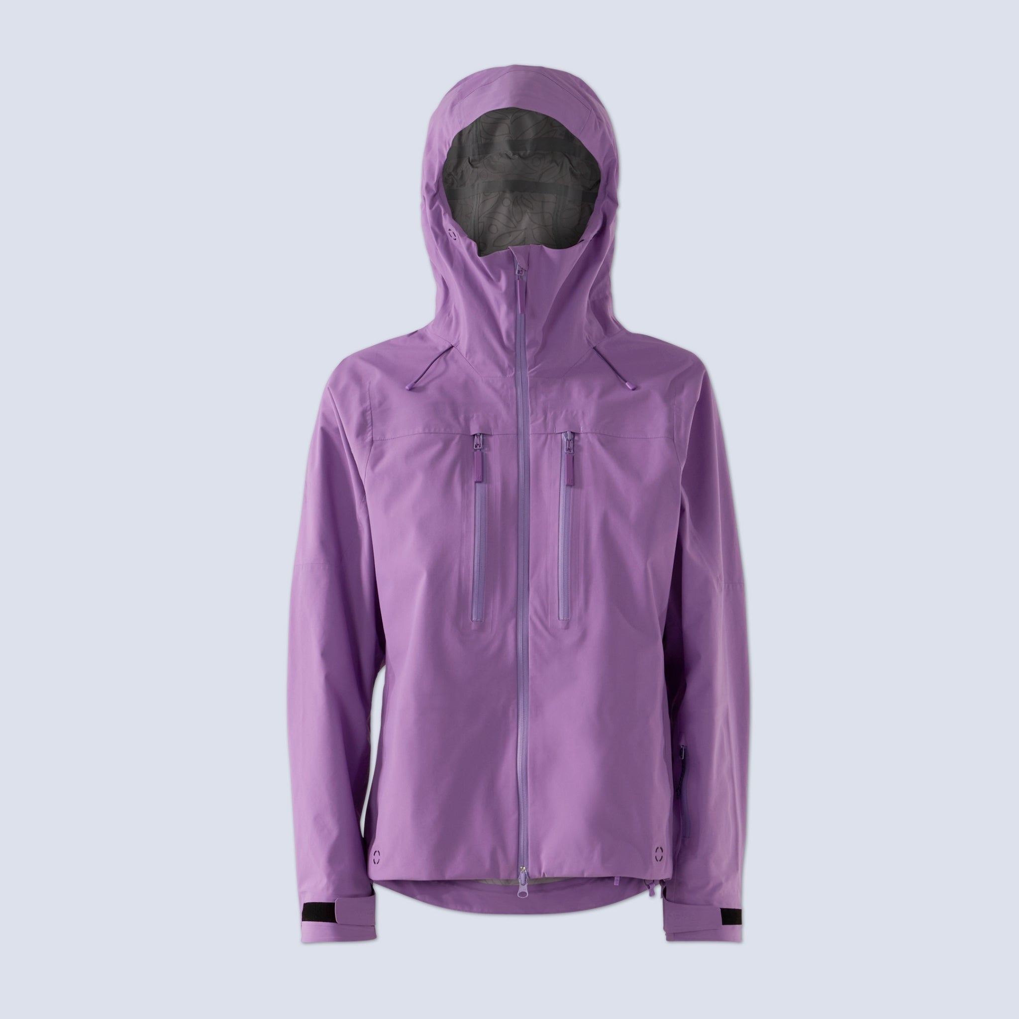 [Amethyst] Heyburn 3L Jacket in amethyst, flatlay