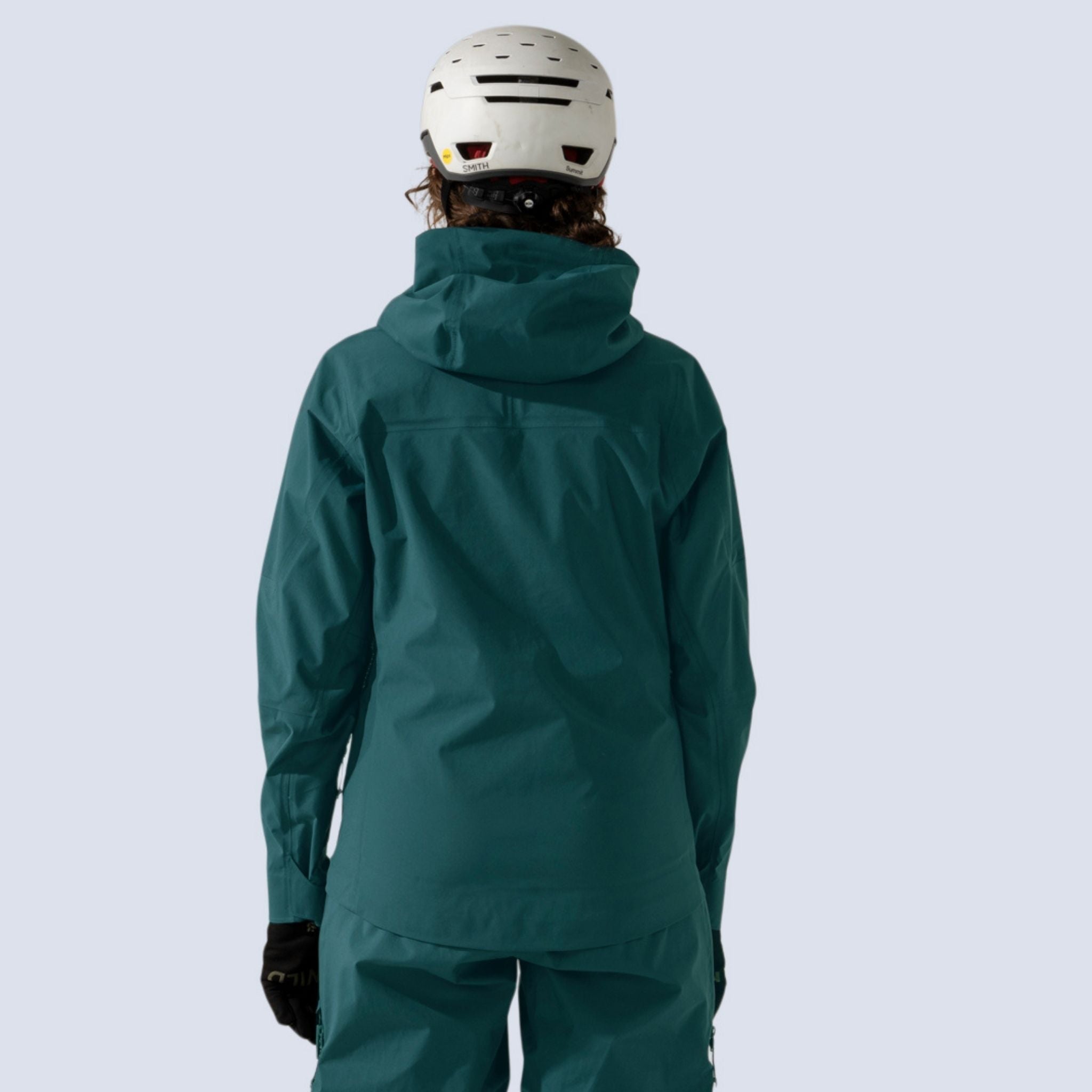 [Shaded Spruce] Heyburn 3L Jacket in shaded spruce, on model back crop view