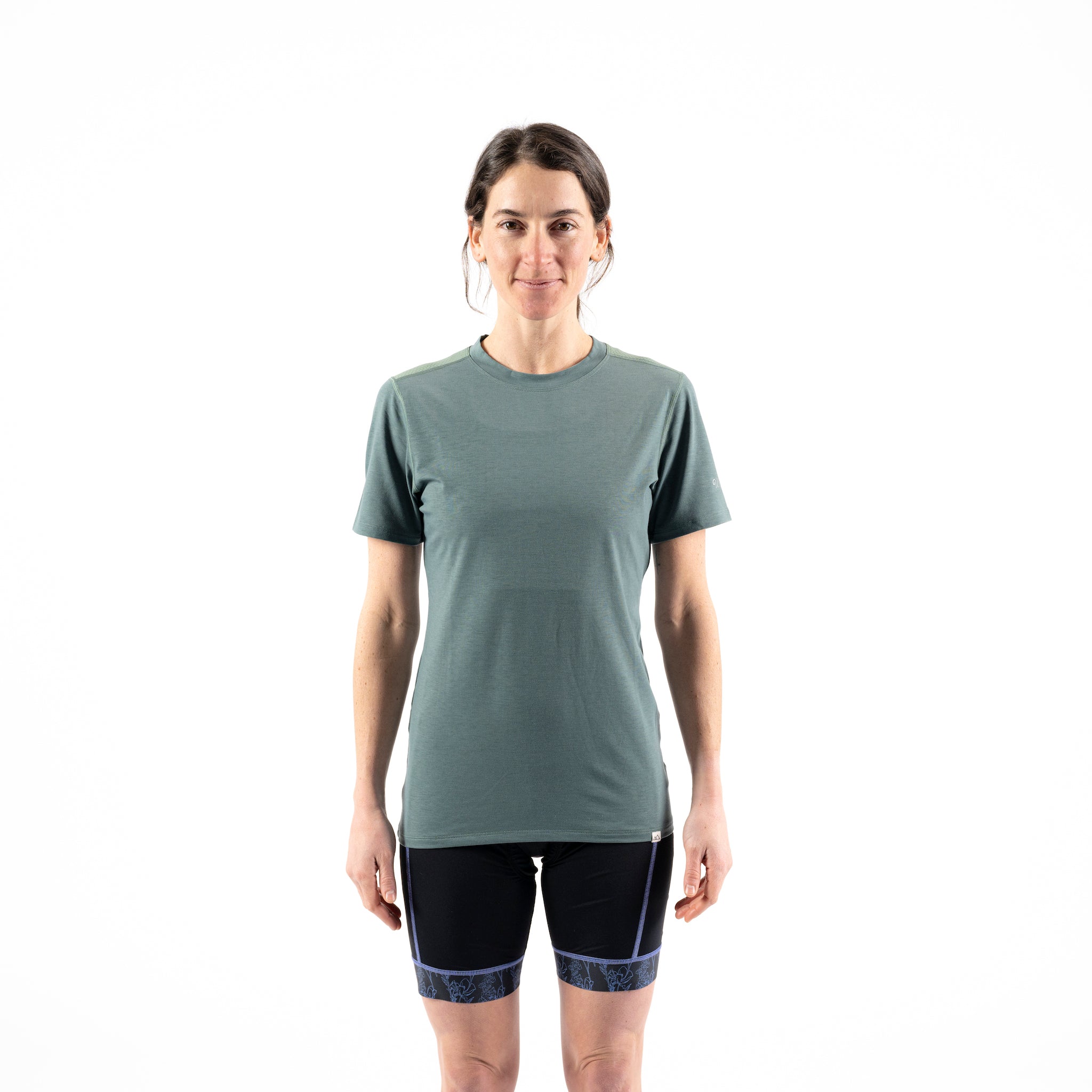 [Slate Green] Salida Bike Jersey Slate Green Front View