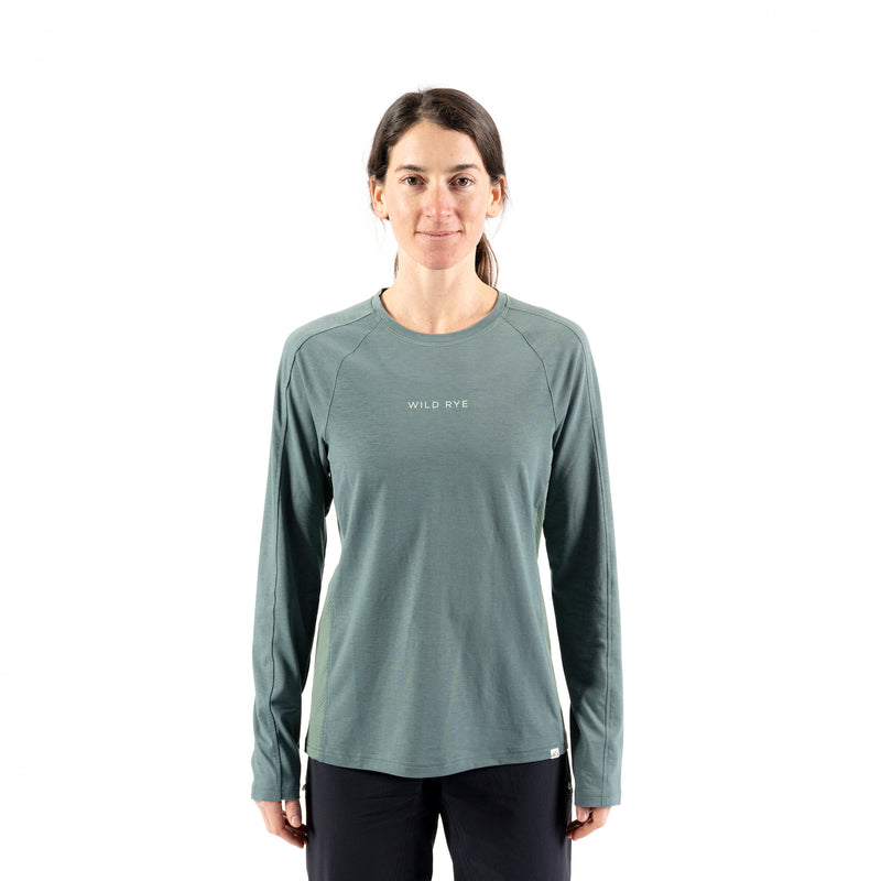 [Slate Green] Holly Jersey Slate Green Front View