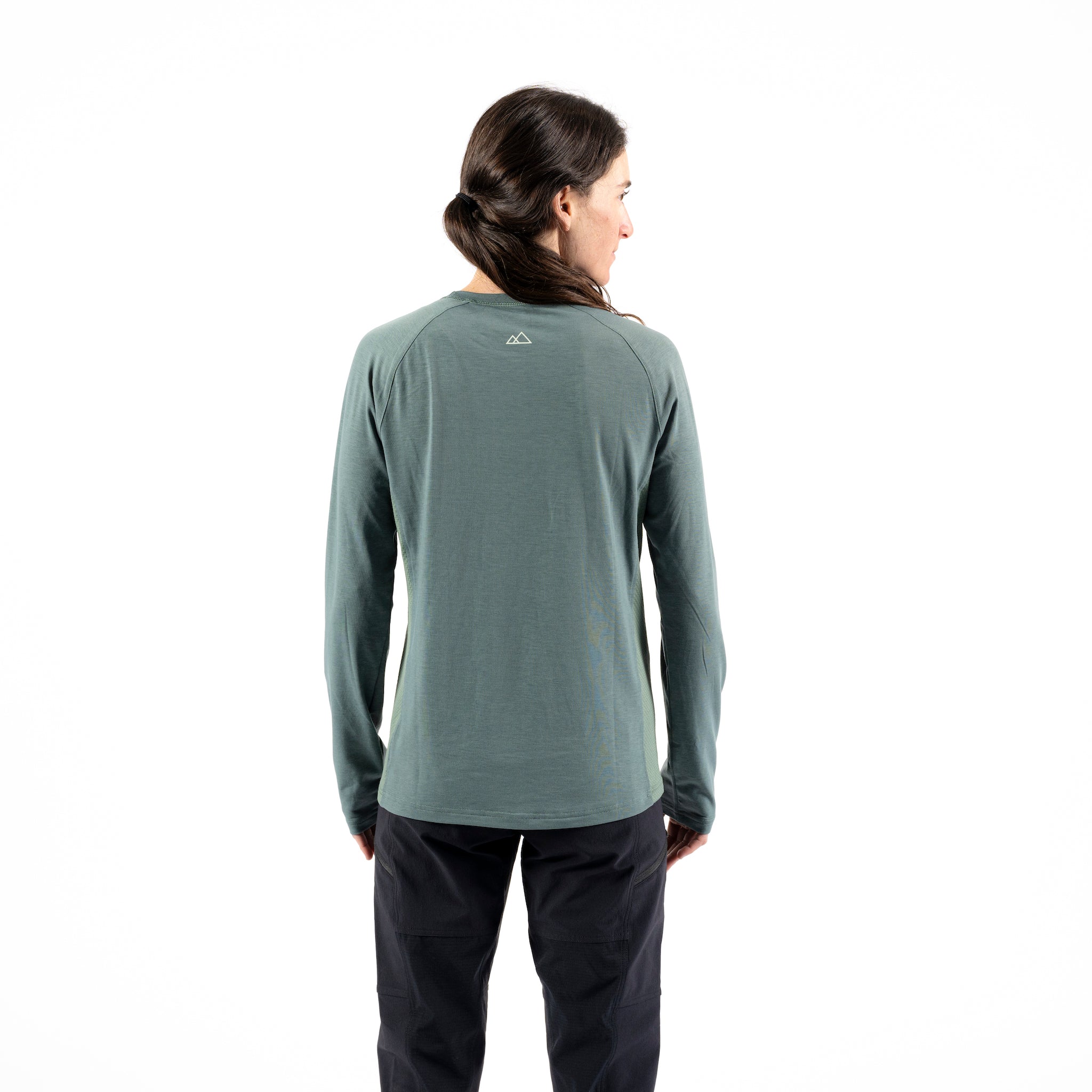 [Slate Green] Holly Jersey Slate Green Back View