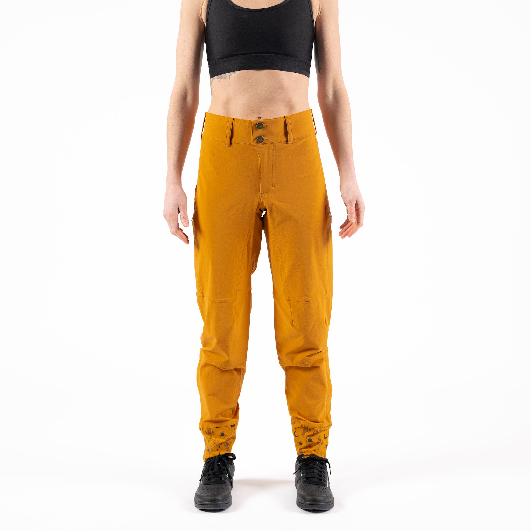 [Desert Dream-Ochre] Freyah Pant Desert Dream-Ochre Front View