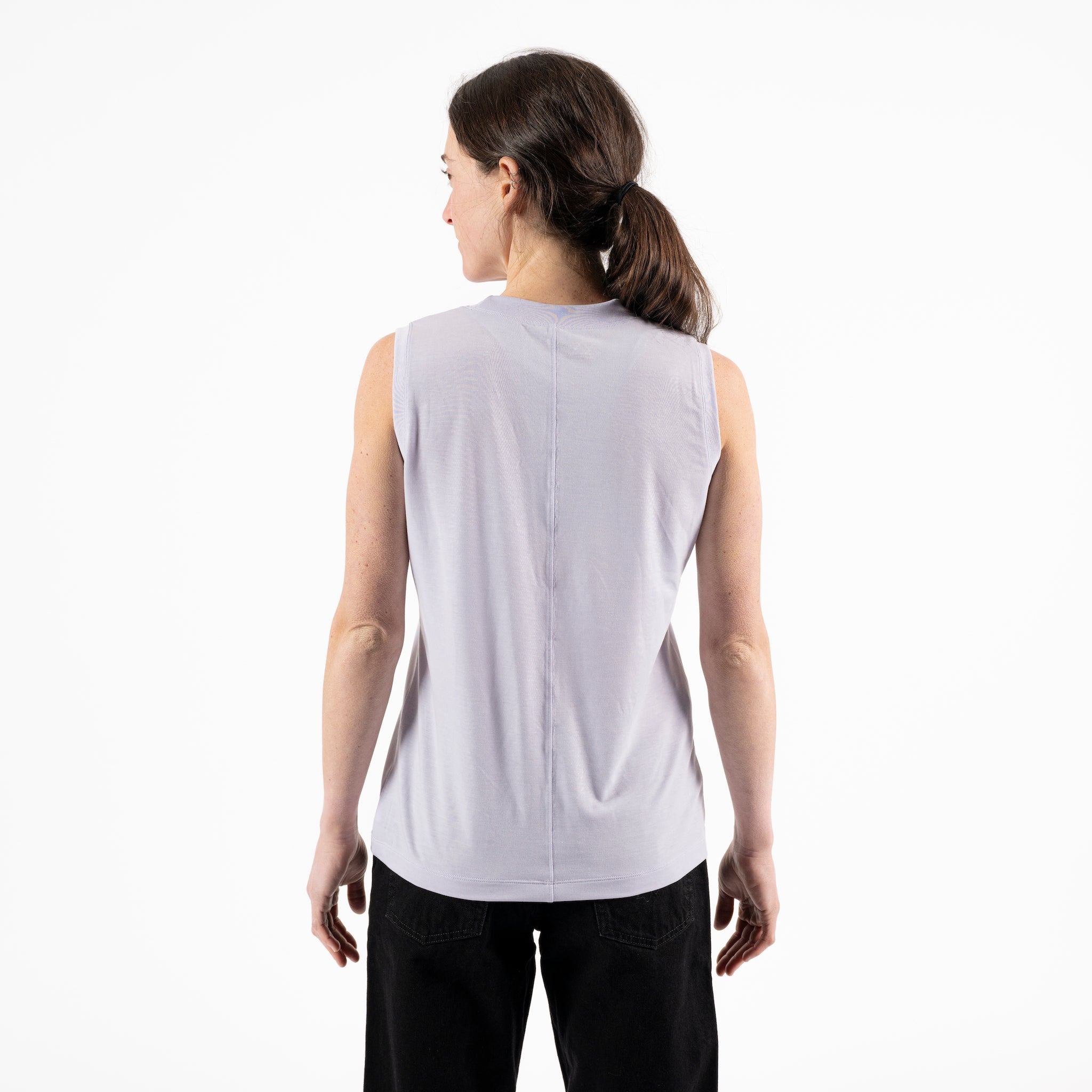 [Purple Haze] Merritt Muscle Tank Purple Haze Back View