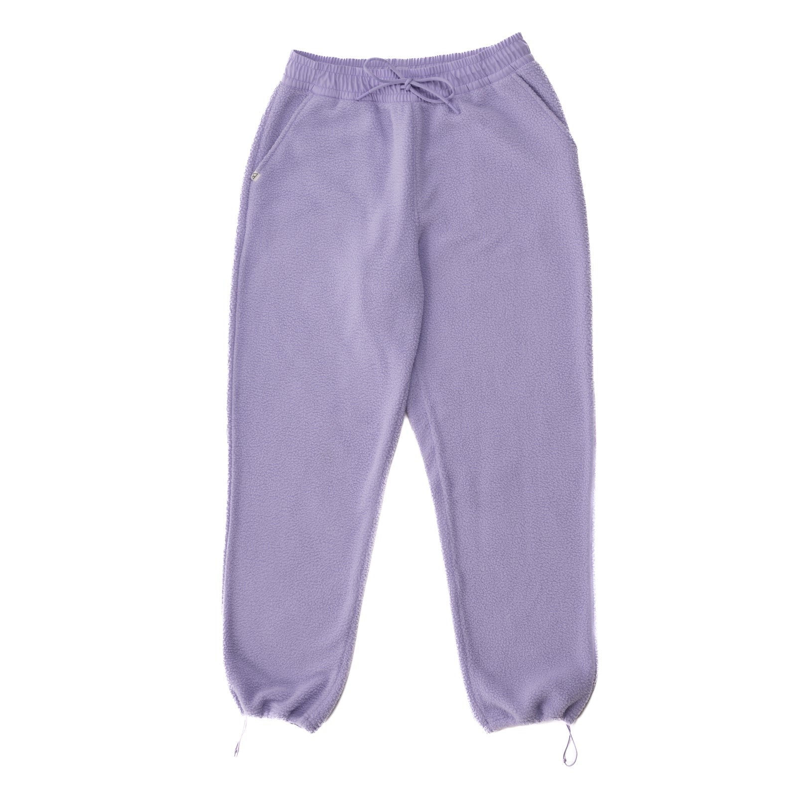 [Lilac] danner high-pile fleece jogger lilac flatlay