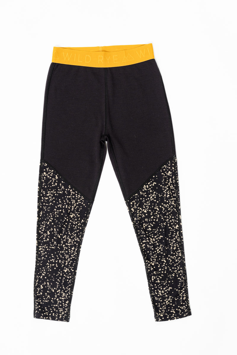 Women's Base Layer Crop Legging for the mountains